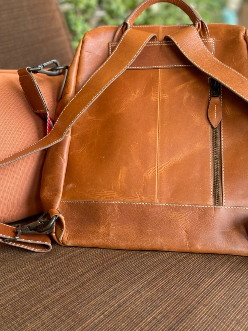 NWOT - Basic Bliss Leather Backpack by STS